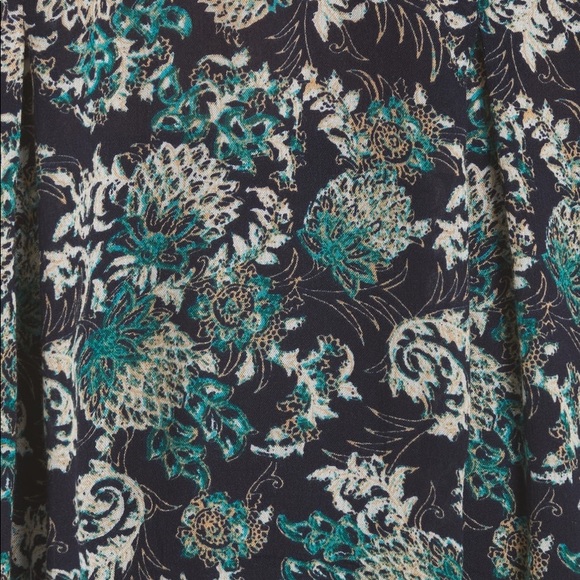 New FP Lady Luck Printed Bell Sleeve Tunic Top - Picture 7 of 8